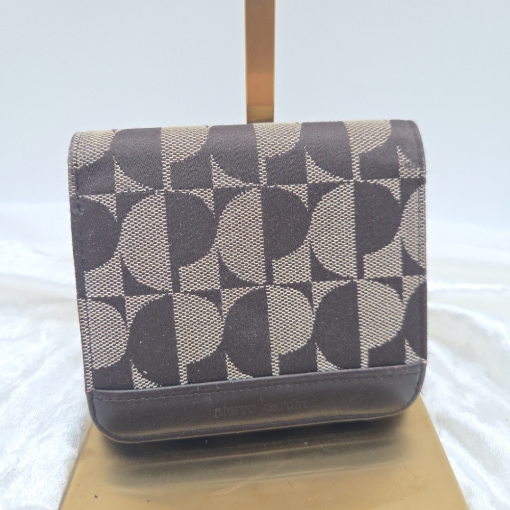 Pierre Cardin Canvass Leather Bifold Wallet